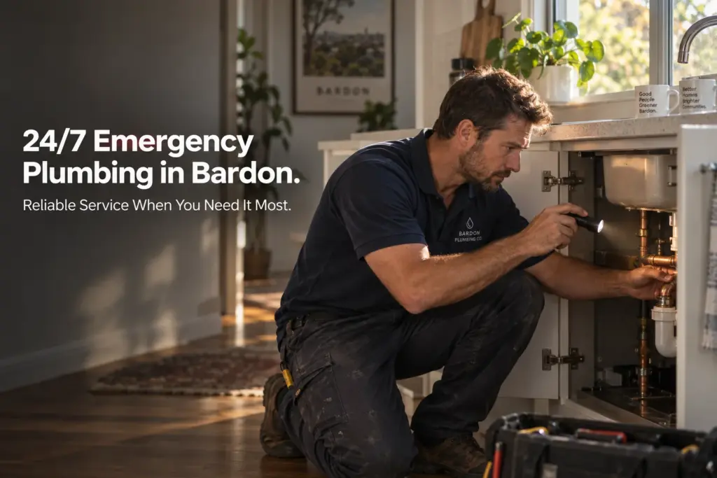 plumber bardon: 24/7 emergency plumbing for every home